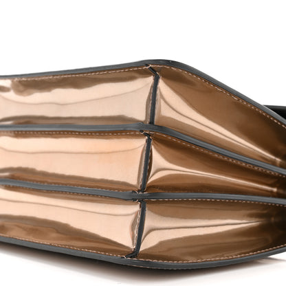 Bulgari Metallic Calfskin Serpenti Forever Top Handle Bronze 10 of 10