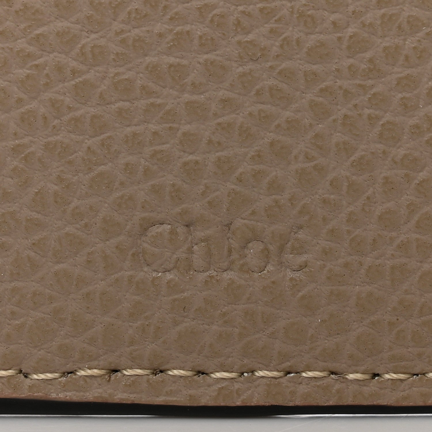 Chloe Grained Calfskin Small Darryl Trifold Wallet Motty Grey 6 of 9
