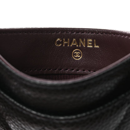 Chanel Caviar Quilted Card Holder Black 6 of 10