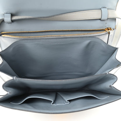 Celine Box Calfskin Medium Classic Box Flap Bag Sky 5 of 11