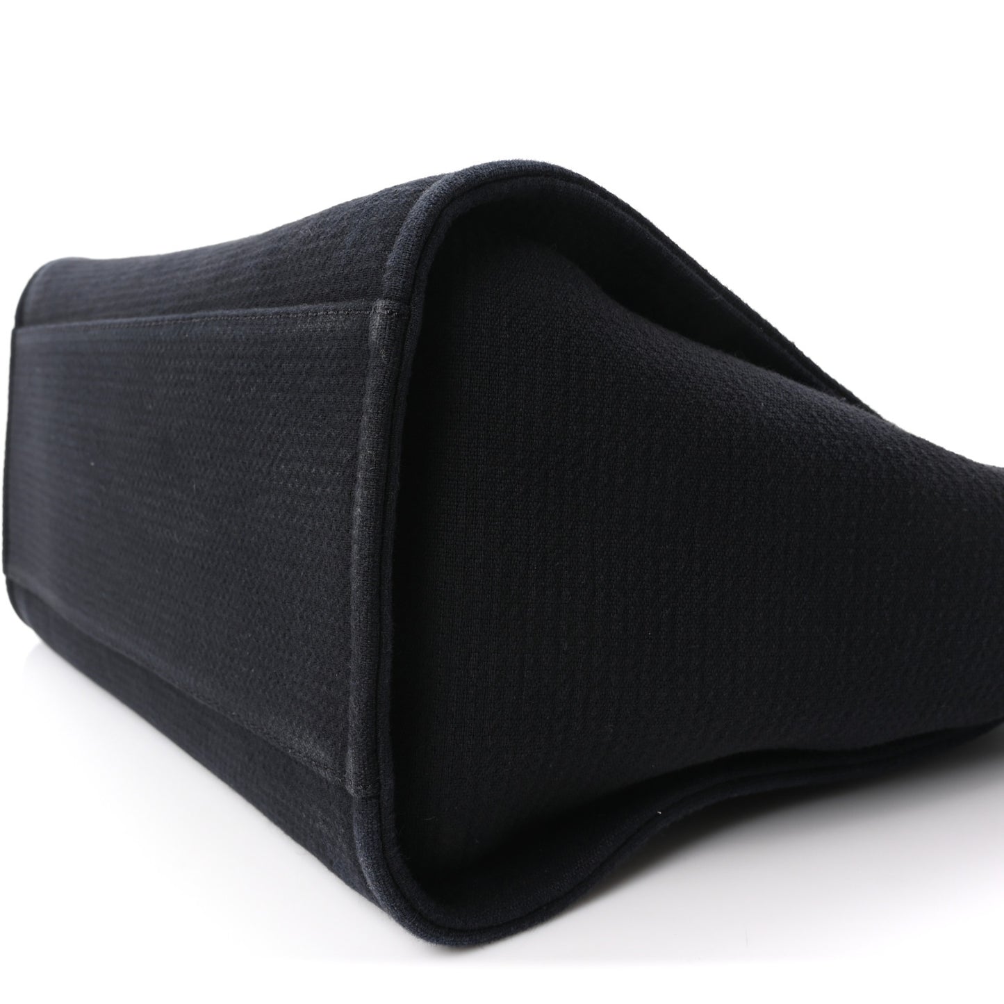 Mixed Fibers Medium Deauville Tote Black