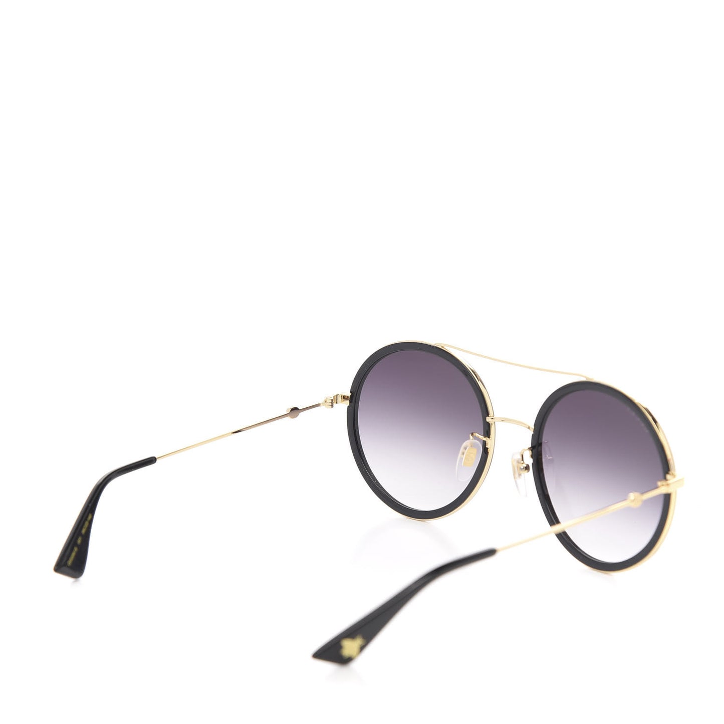 Round Frame Sunglasses GG0061S Black