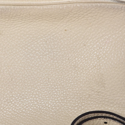 Gucci Pebbled Calfskin Small Soho Disco Bag Off White 10 of 19