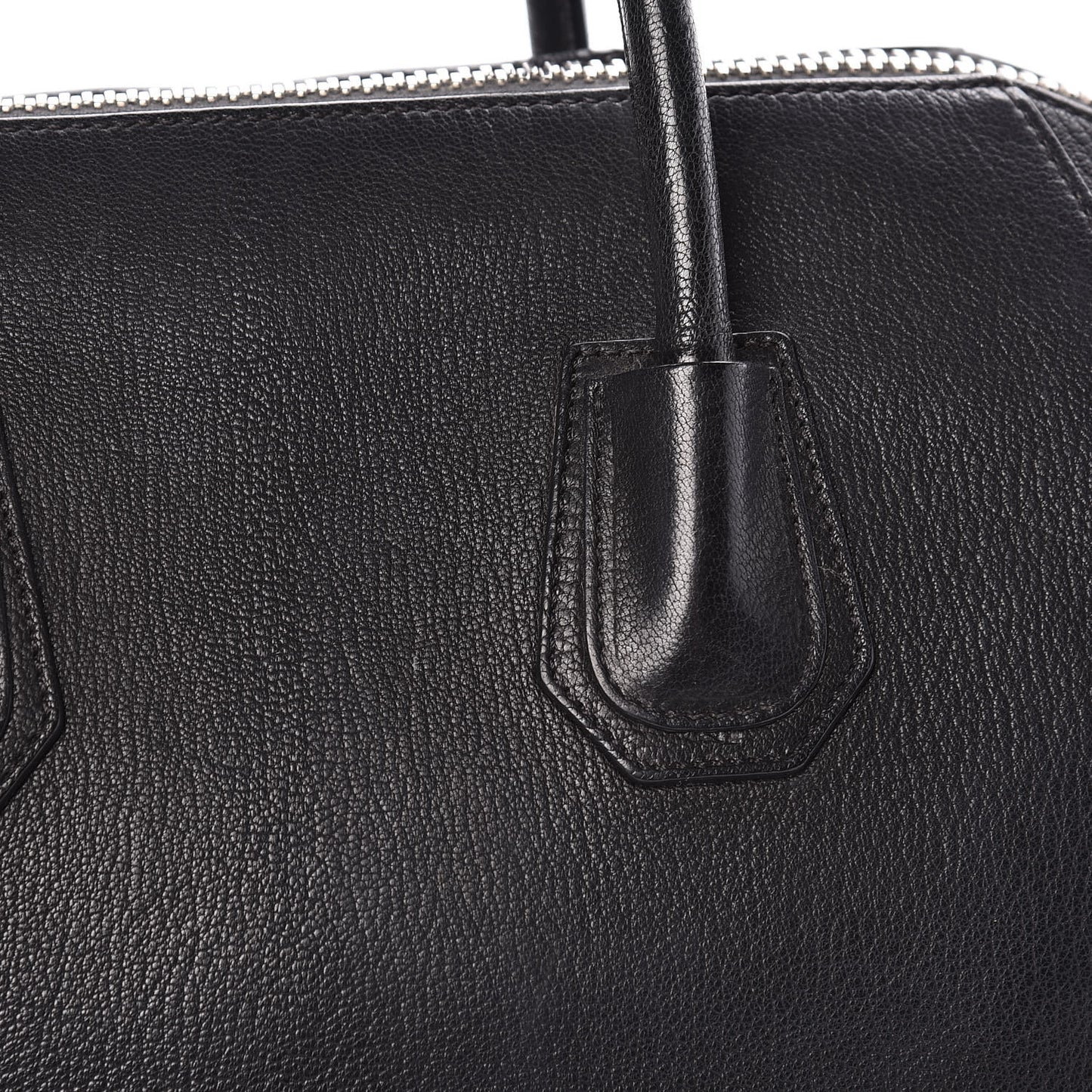 Sugar Goatskin Medium Antigona Black