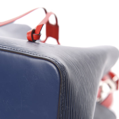Louis Vuitton Epi Neonoe Indigo Coquelicot 10 of 15