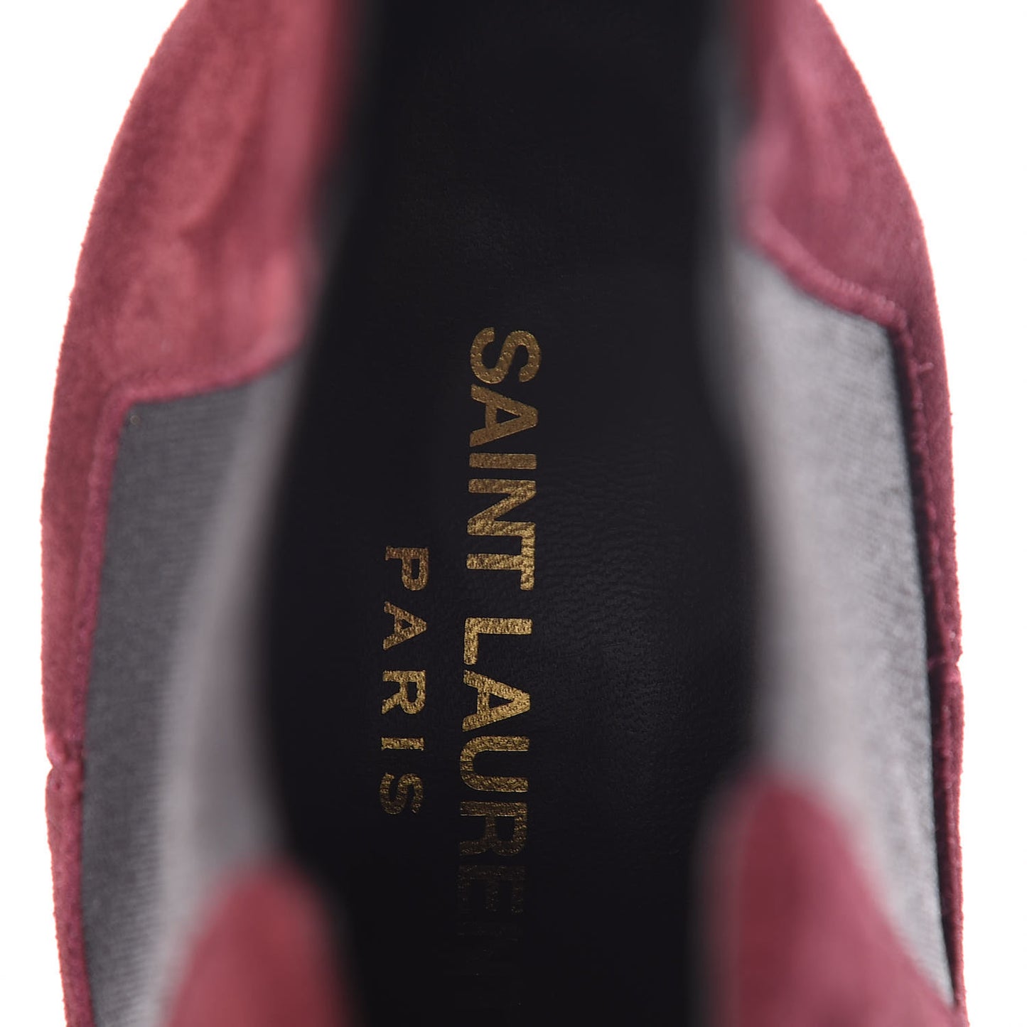 Suede Chelsea Boots 37 Wine