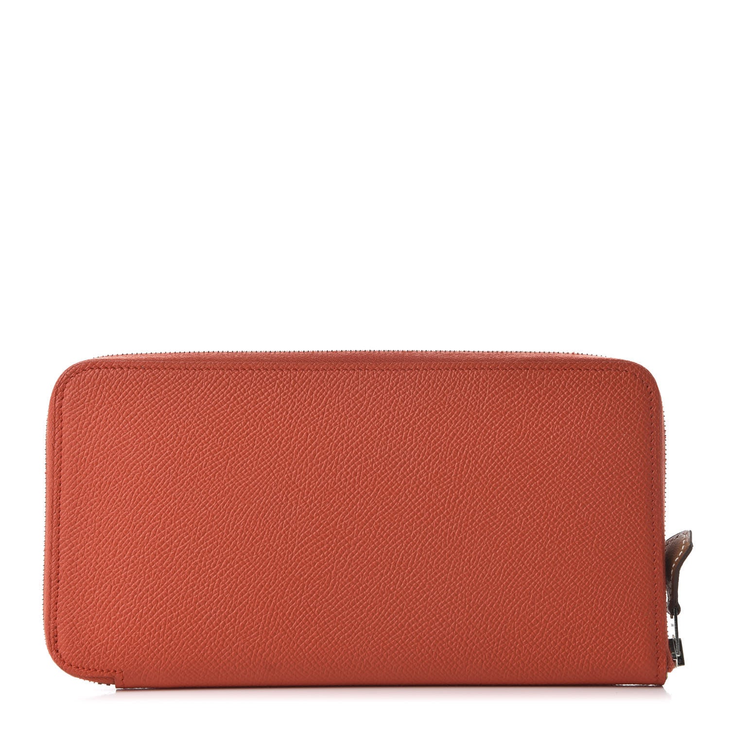 Hermes Epsom Silk'In Wallet Orange Poppy Fauve 1 of 10