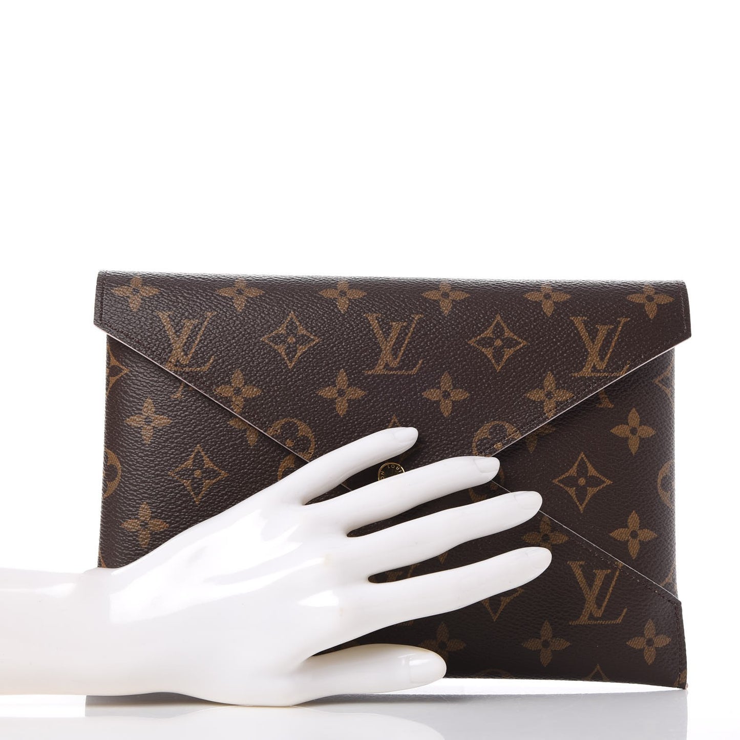 Monogram Large Kirigami Pochette Insert Rose Ballerine