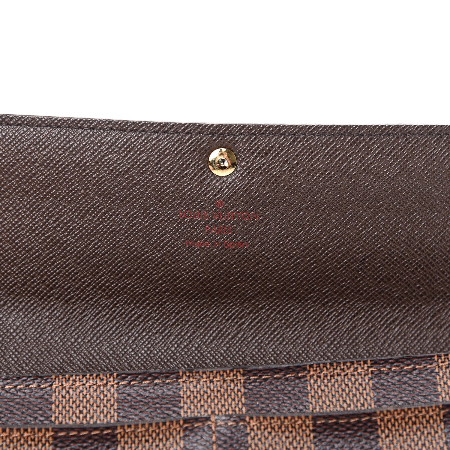 Louis Vuitton Damier Ebene Sarah Wallet 5 of 11