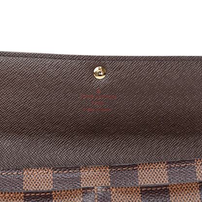 Louis Vuitton Damier Ebene Sarah Wallet 5 of 11