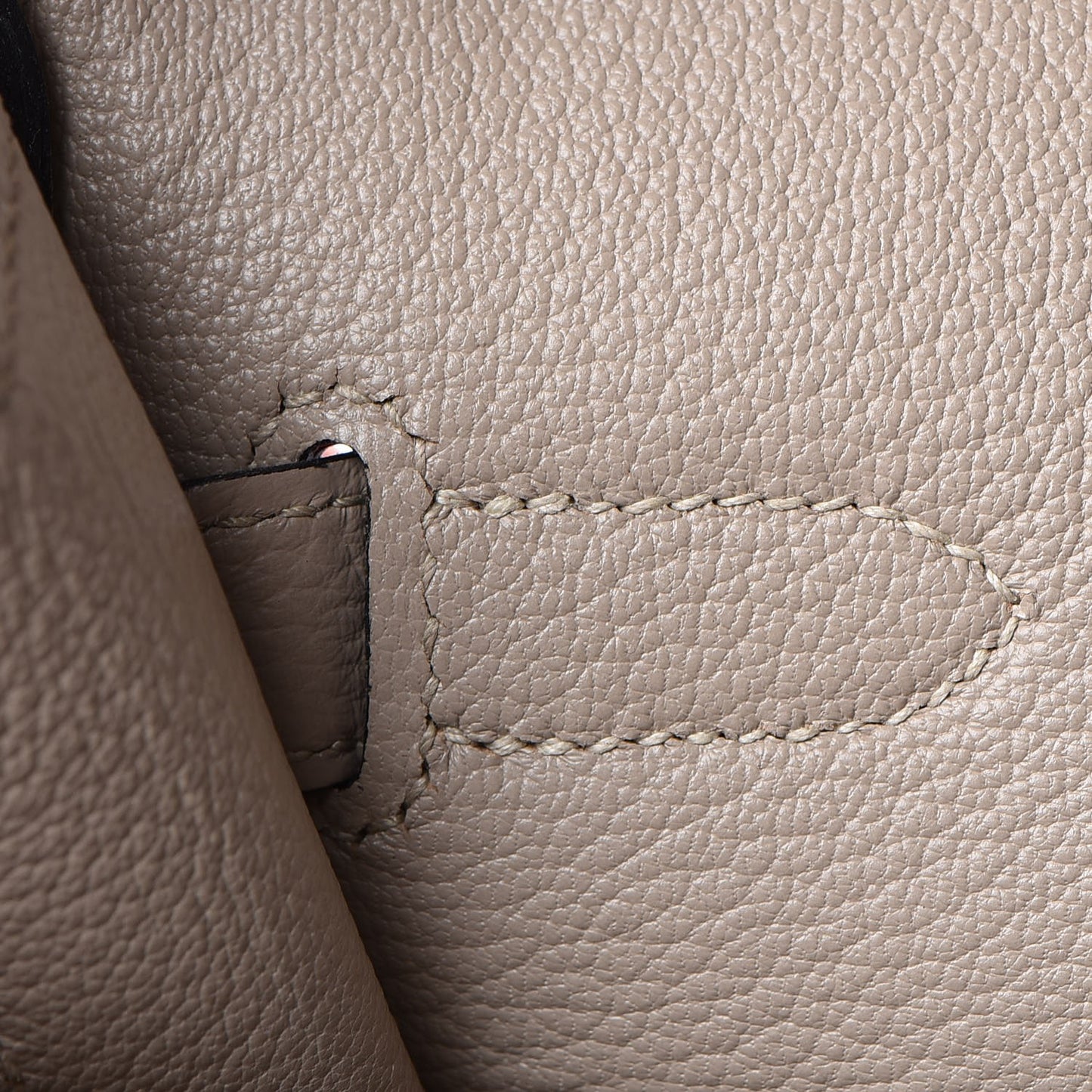 Taurillon Clemence Birkin 35 Gris Tourterelle