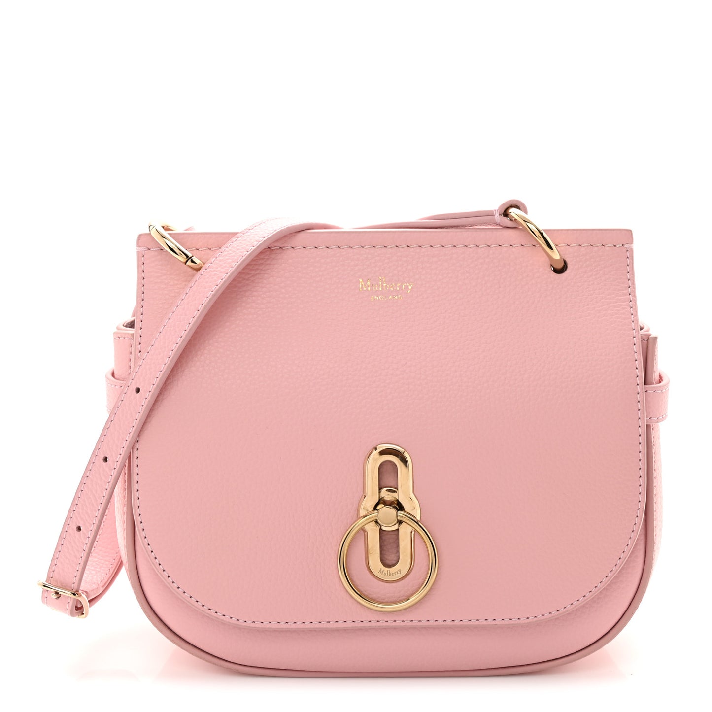 Small Classic Grain Small Amberley Satchel Icy Pink