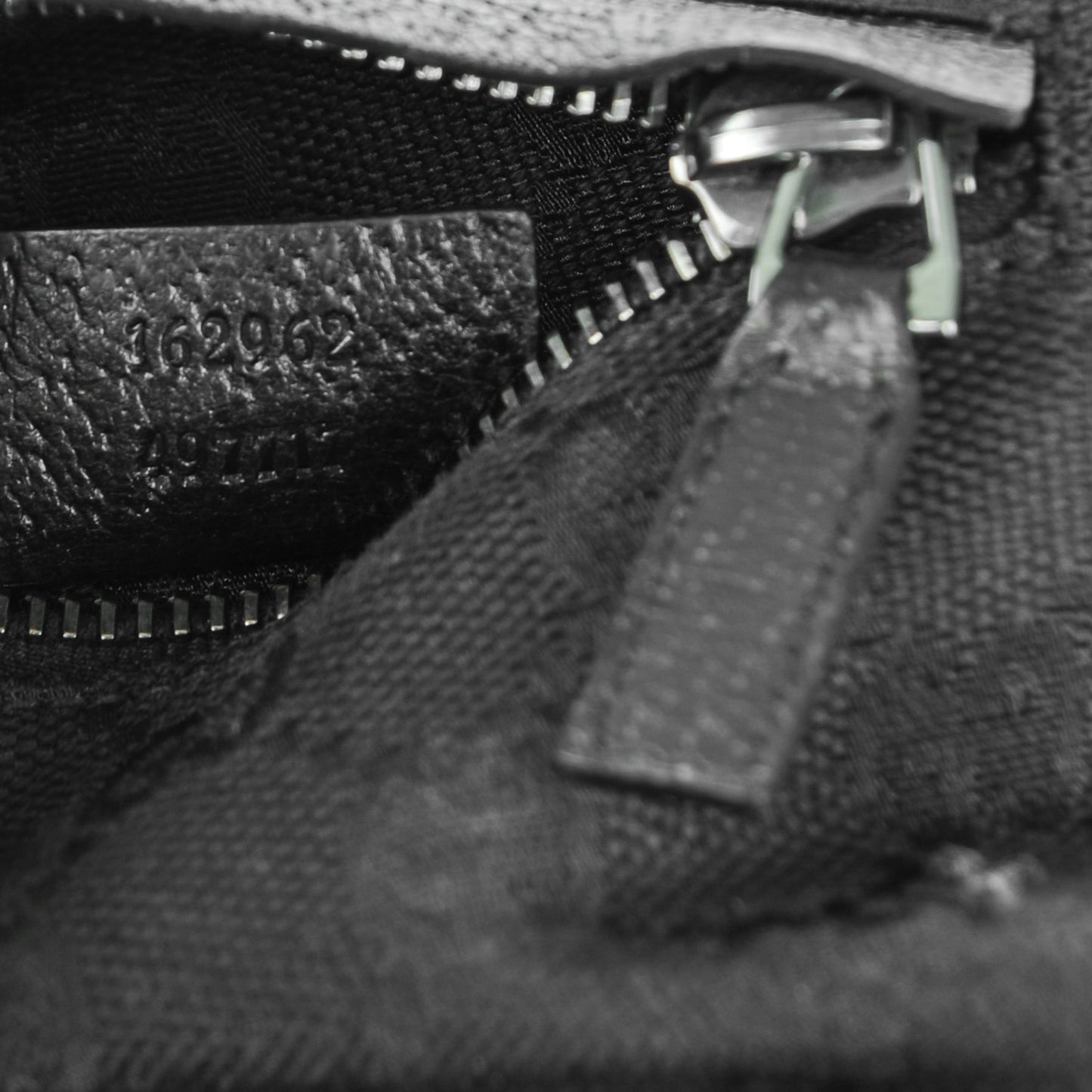 Monogram Belt Bag Black