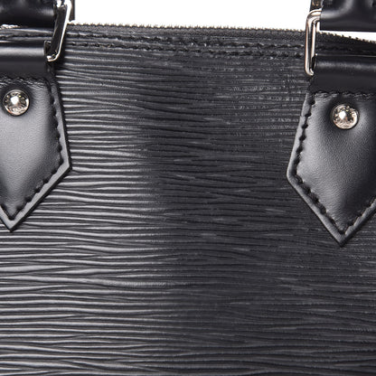 Louis Vuitton Epi Alma BB Black 10 of 12