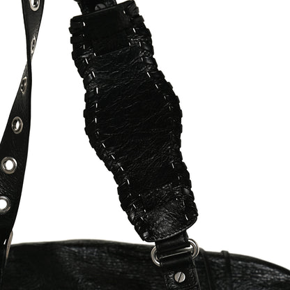 Balenciaga Agneau Arena Medium Le Cagole Shoulder Bag Black 13 of 14