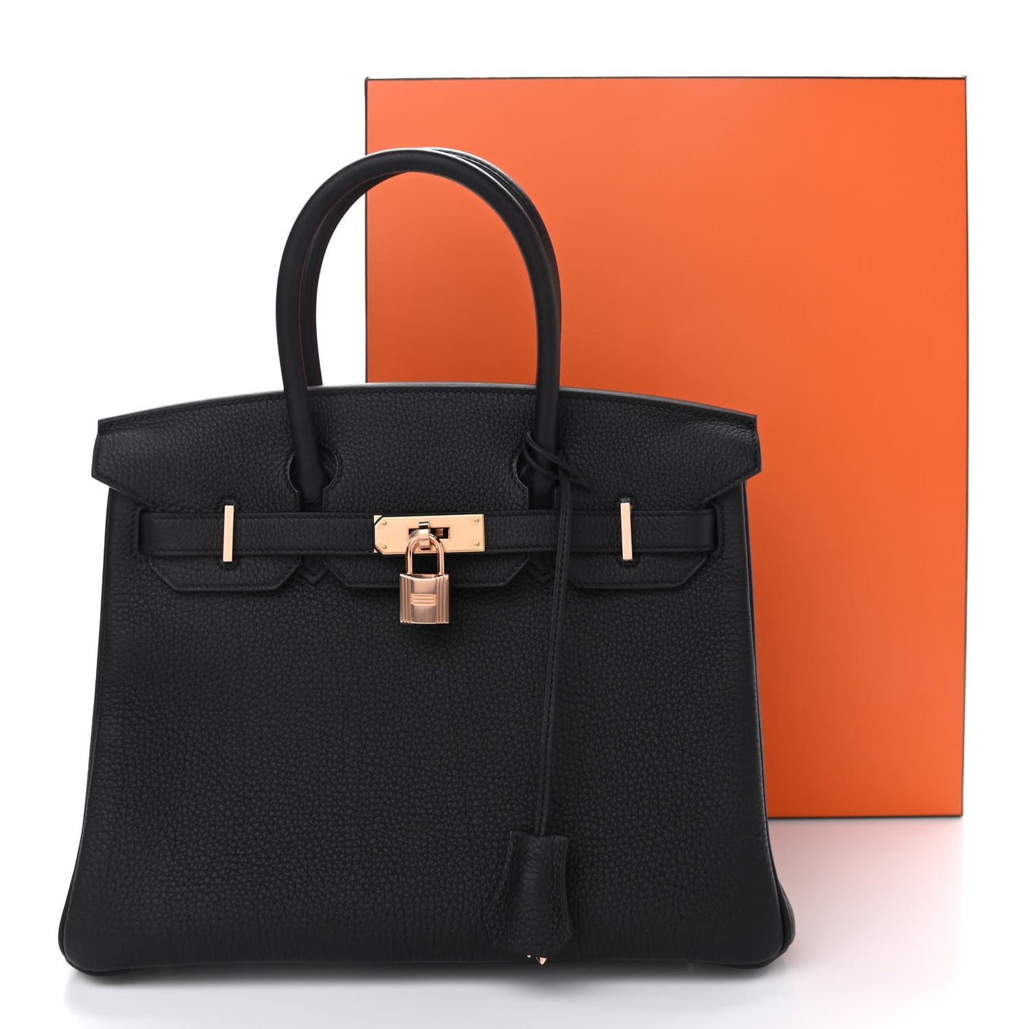 Togo Birkin 30 Black