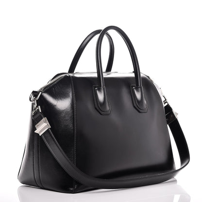 Givenchy Shiny Lord Calfskin Medium Antigona Black 4 of 10