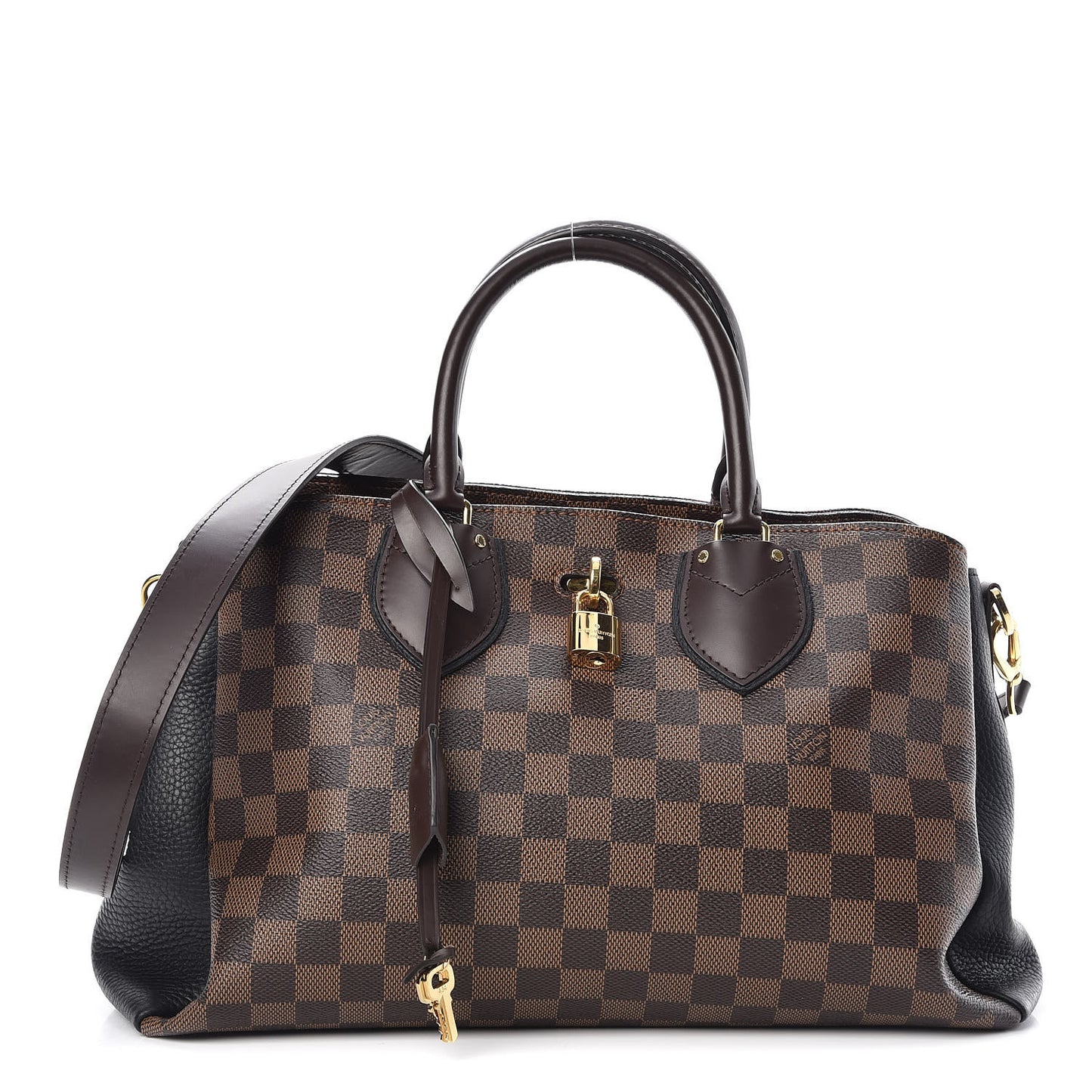 Cuir Taurillon Damier Ebene Normandy Black