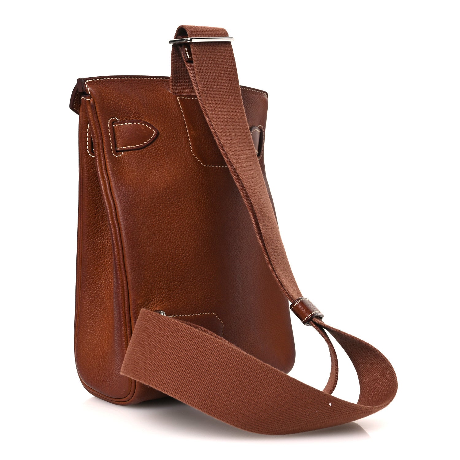 Hermes Natural Barenia Faubourg Hac A Dos PM Backpack Fauve 3 of 15