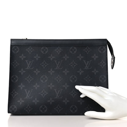 Louis Vuitton Monogram Eclipse Pochette Voyage MM 2 of 9
