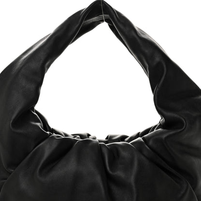 Bottega Veneta Smooth Butter Calfskin Small The Shoulder Pouch Black 8 of 10