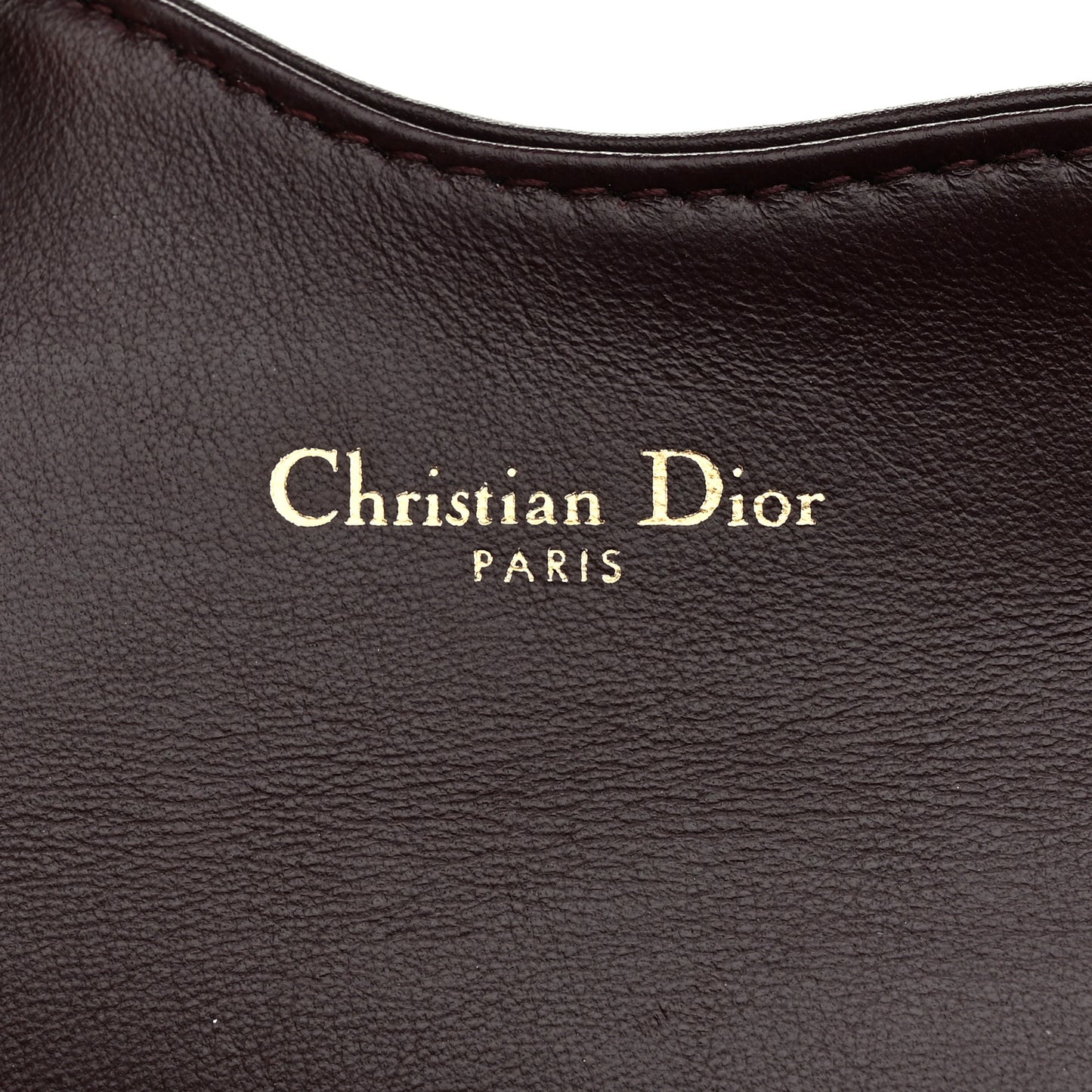 Oblique Saddle Card Holder Bordeaux