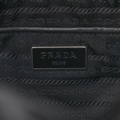 Prada Nylon Vela Messenger Bag Black 7 of 13