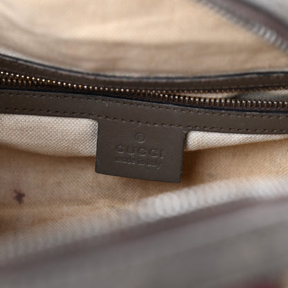 Gucci Monogram Vintage Web Small Boston Beige 6 of 10