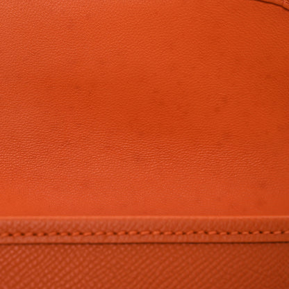 Hermes Epsom Jige Elan 29 Clutch Orange 8 of 12