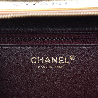 Chanel Lambskin Quilted Medium Trendy CC Bowling Bag Camel 7 of 19