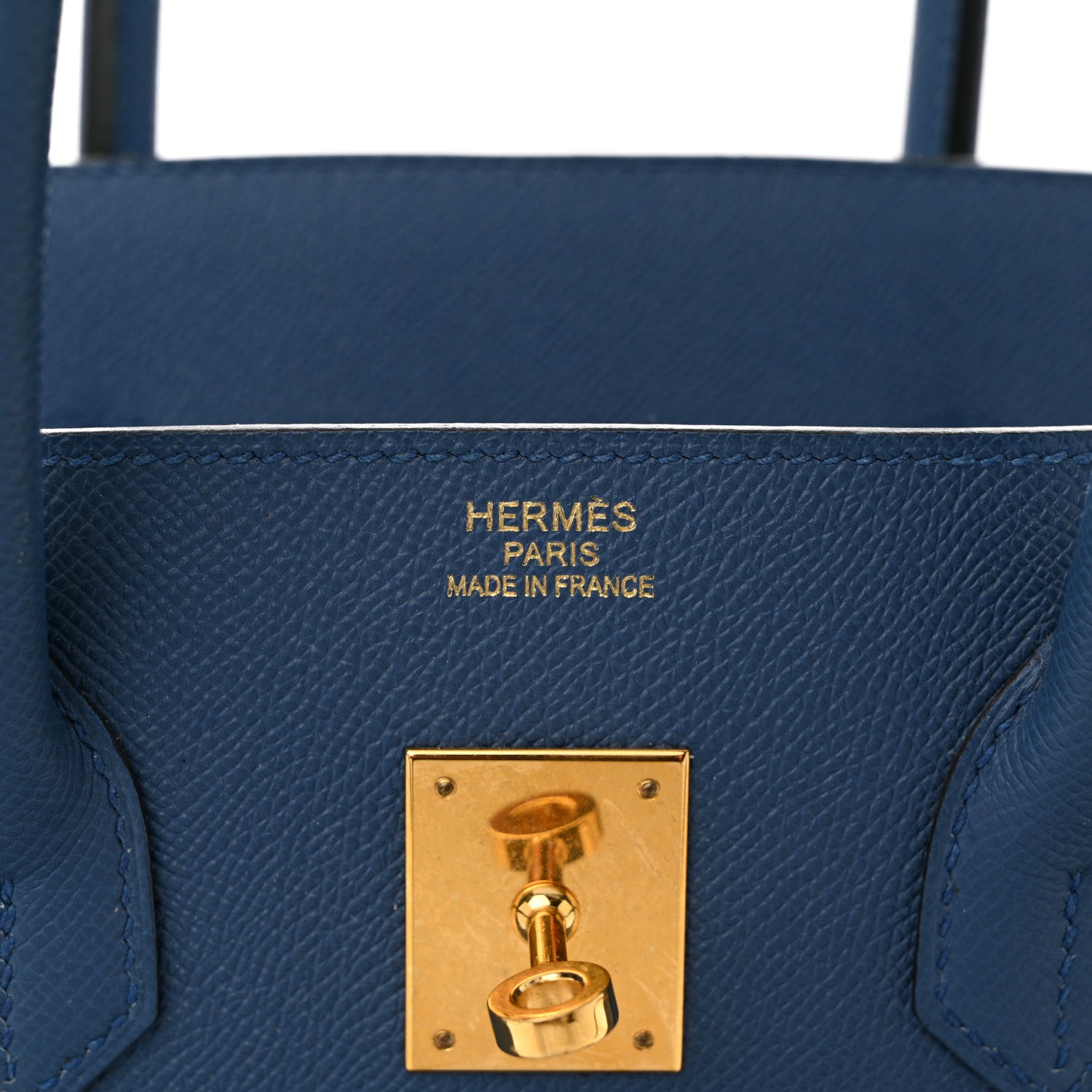 Hermes Epsom Birkin 35 Bleu Agate 11 of 25