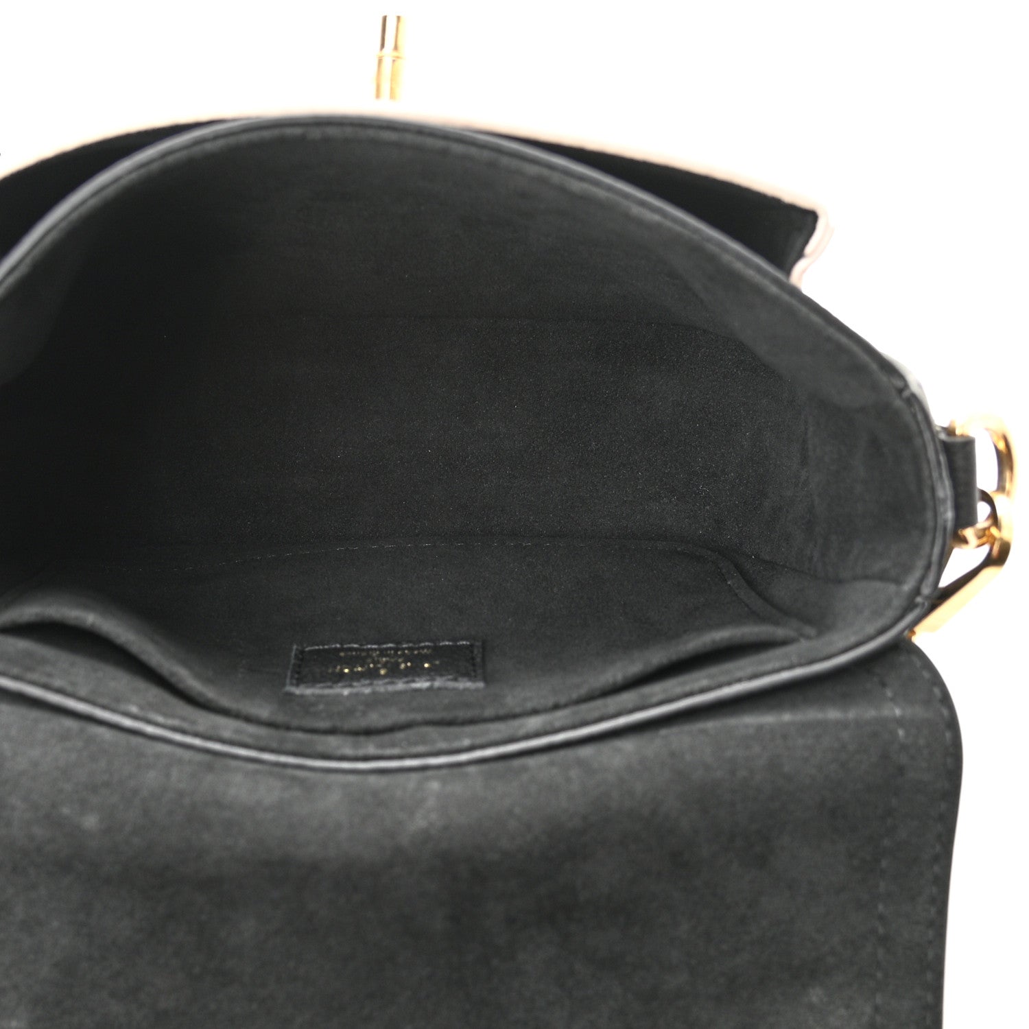 Louis Vuitton Grained Calfskin Lockme Tender Black 5 of 9