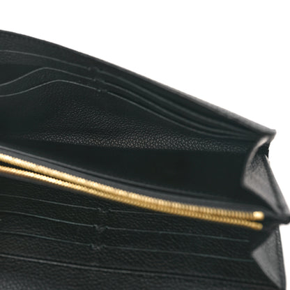 Louis Vuitton Empreinte Sarah Wallet NM Black 5 of 8