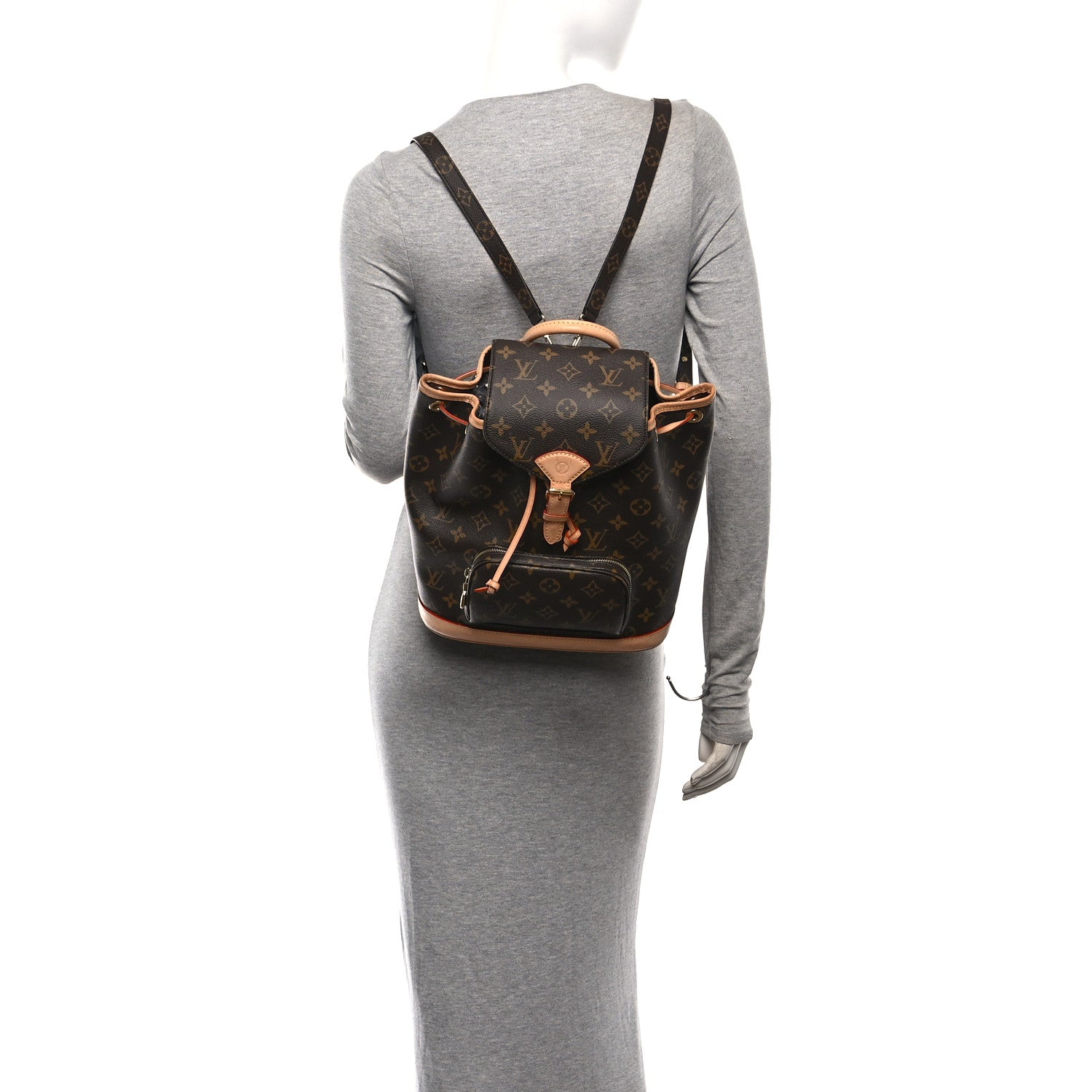 Louis Vuitton Monogram Montsouris PM Backpack 2 of 10
