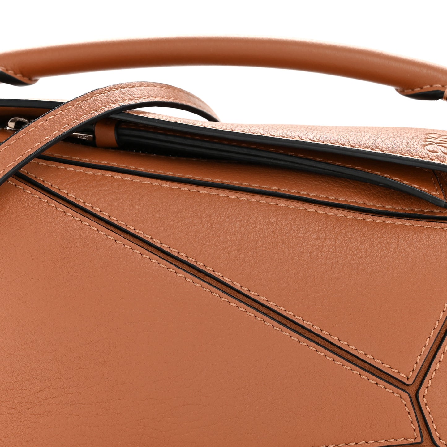 Calfskin Mini Puzzle Bag Tan