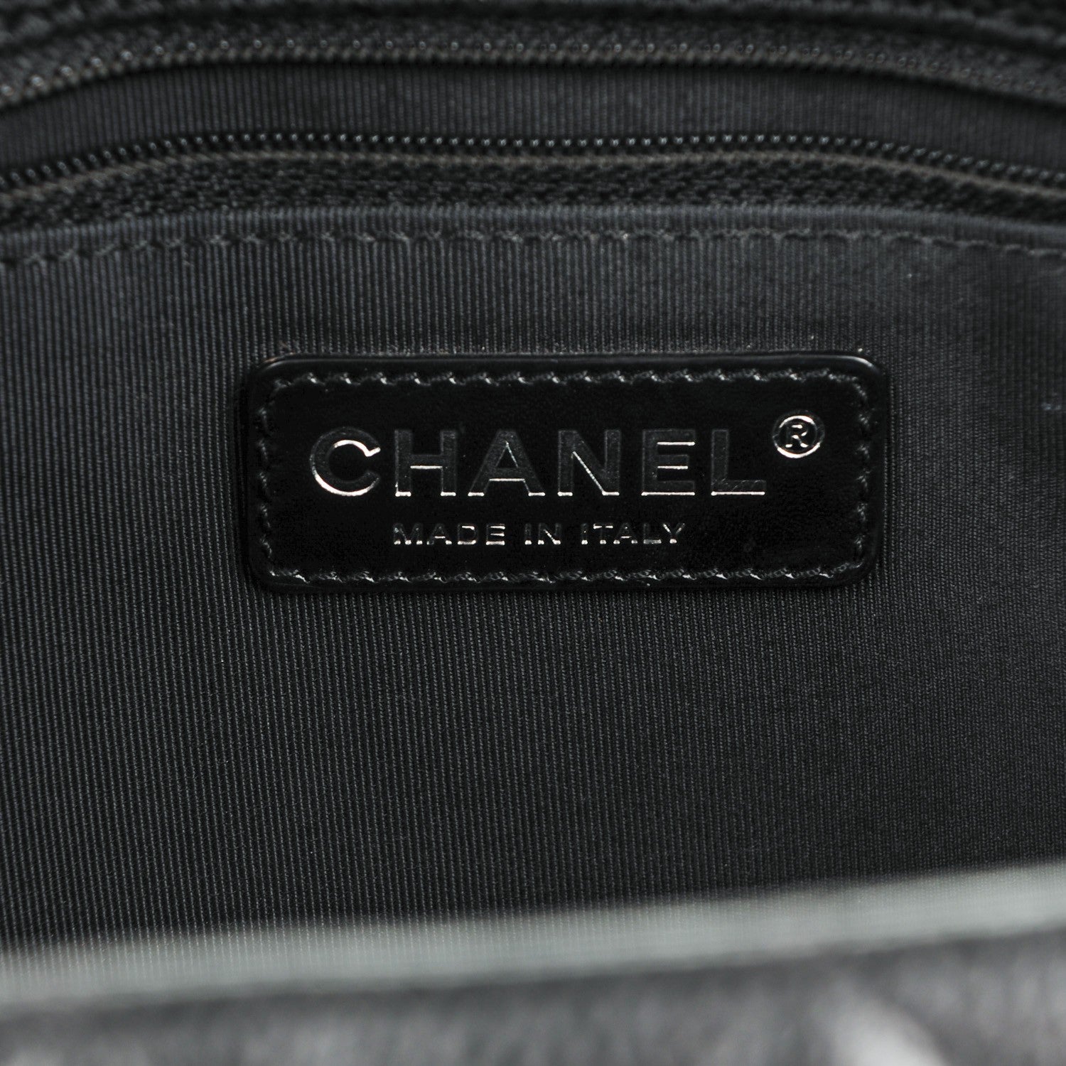 Chanel Caviar Quilted Grand Shopping Tote GST Black 6 of 7