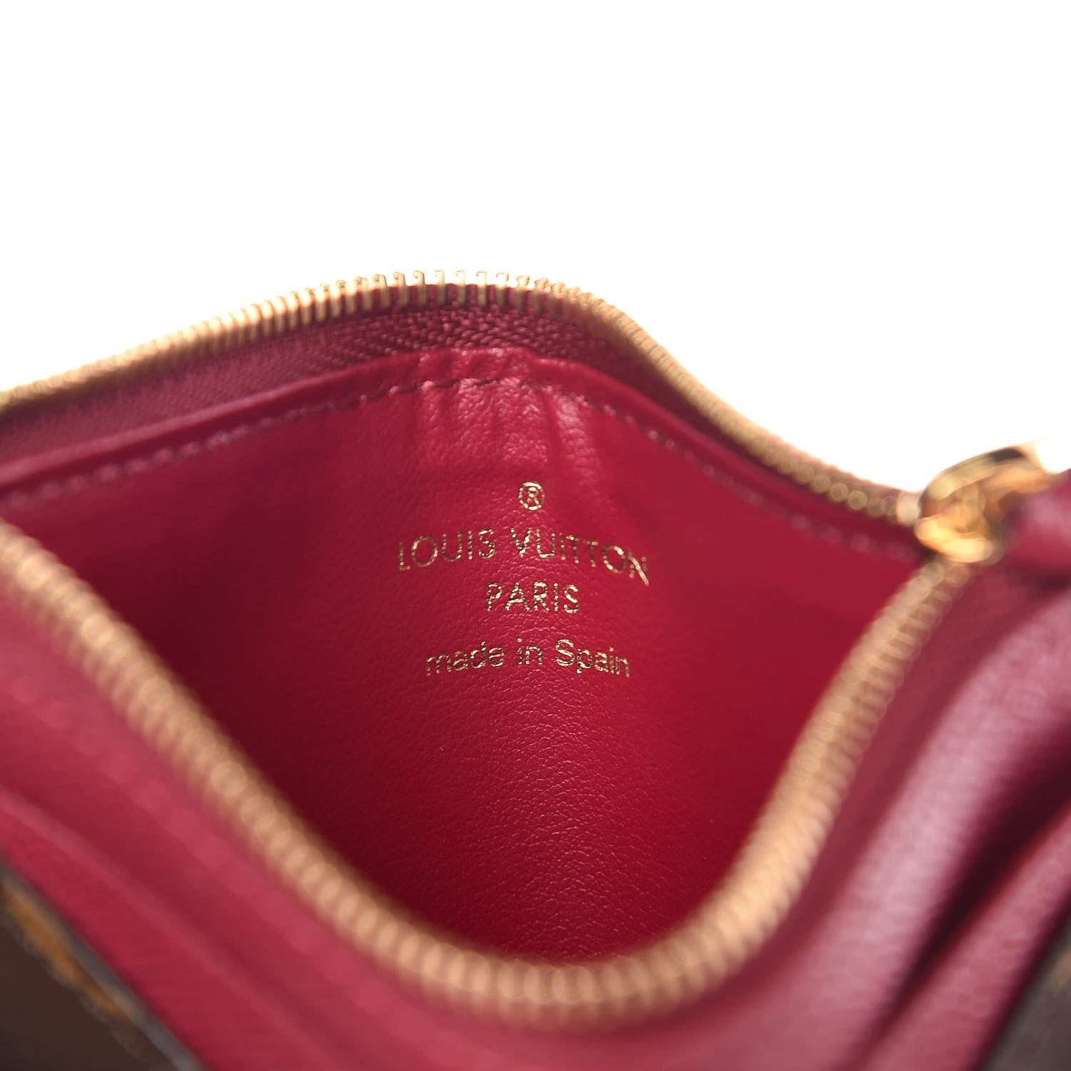 Louis Vuitton Monogram Zipped Card Holder Fuchsia 6 of 6