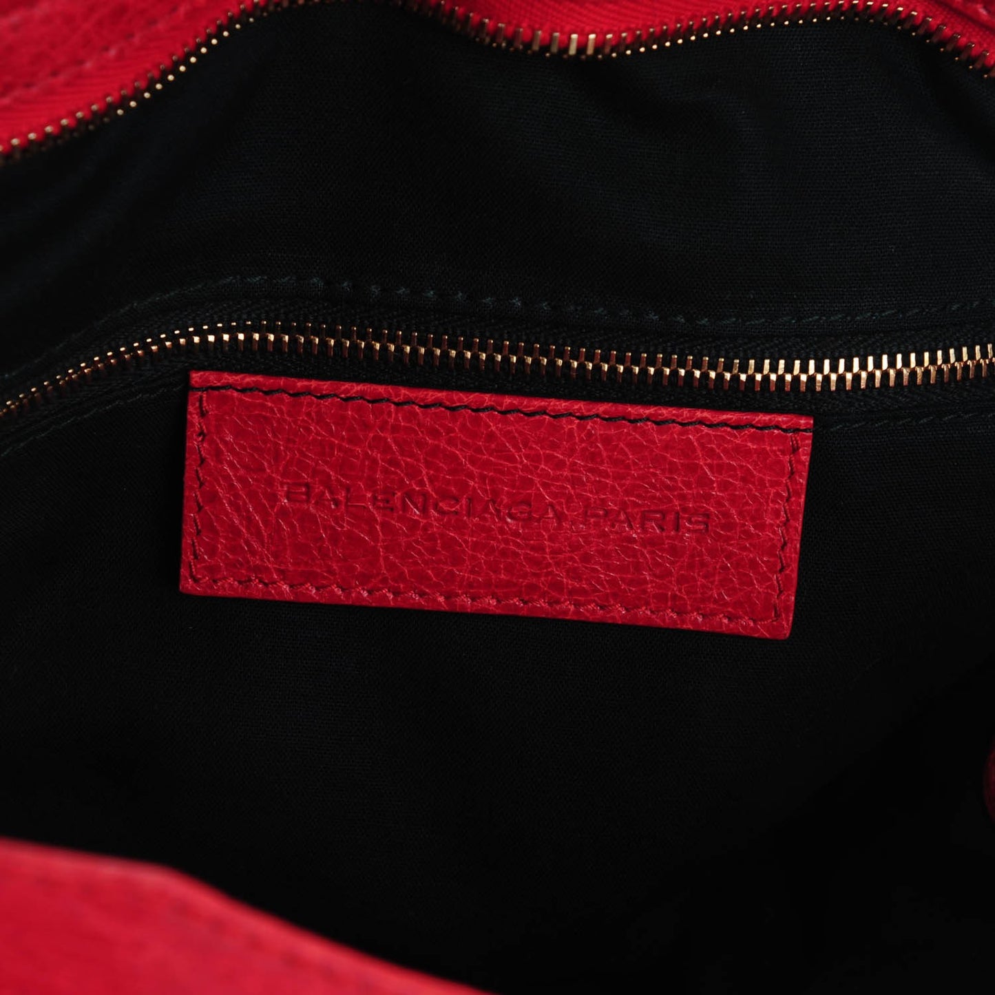 Agneau Giant 12 Rose Gold Hardware Velo Rouge Coquelicot