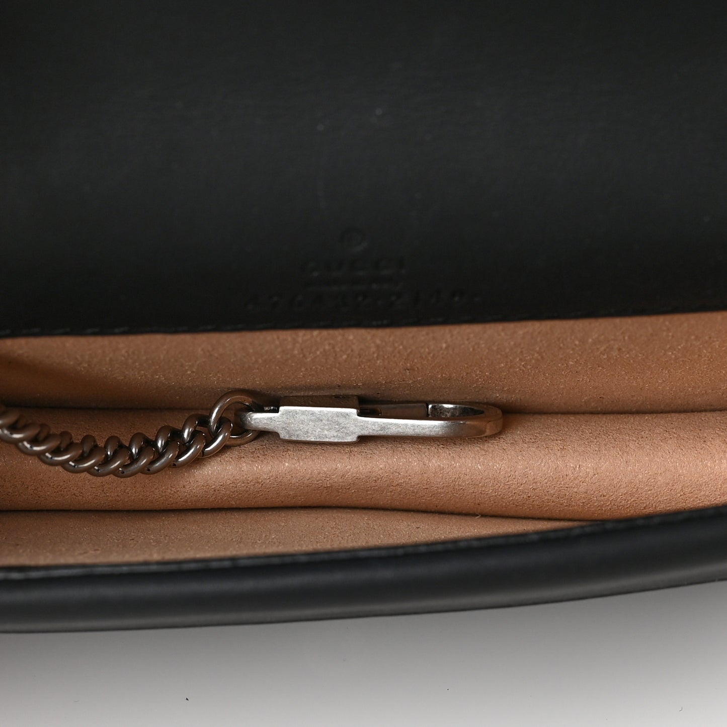 Suede Super Mini Dionysus Shoulder Bag Black