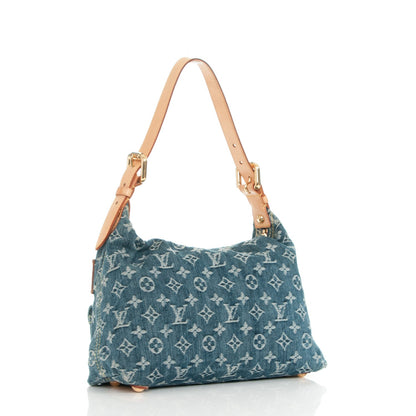 Louis Vuitton Monogram Denim Baggy PM Blue 3 of 10