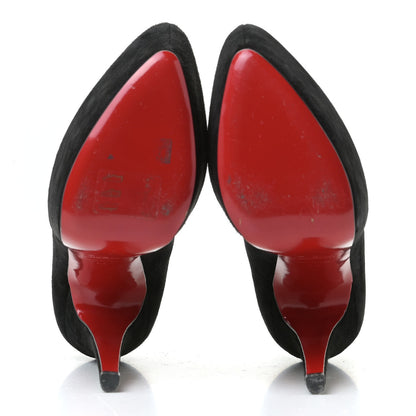 Christian Louboutin Suede Daffodile 160 Pumps 36 Black 6 of 15