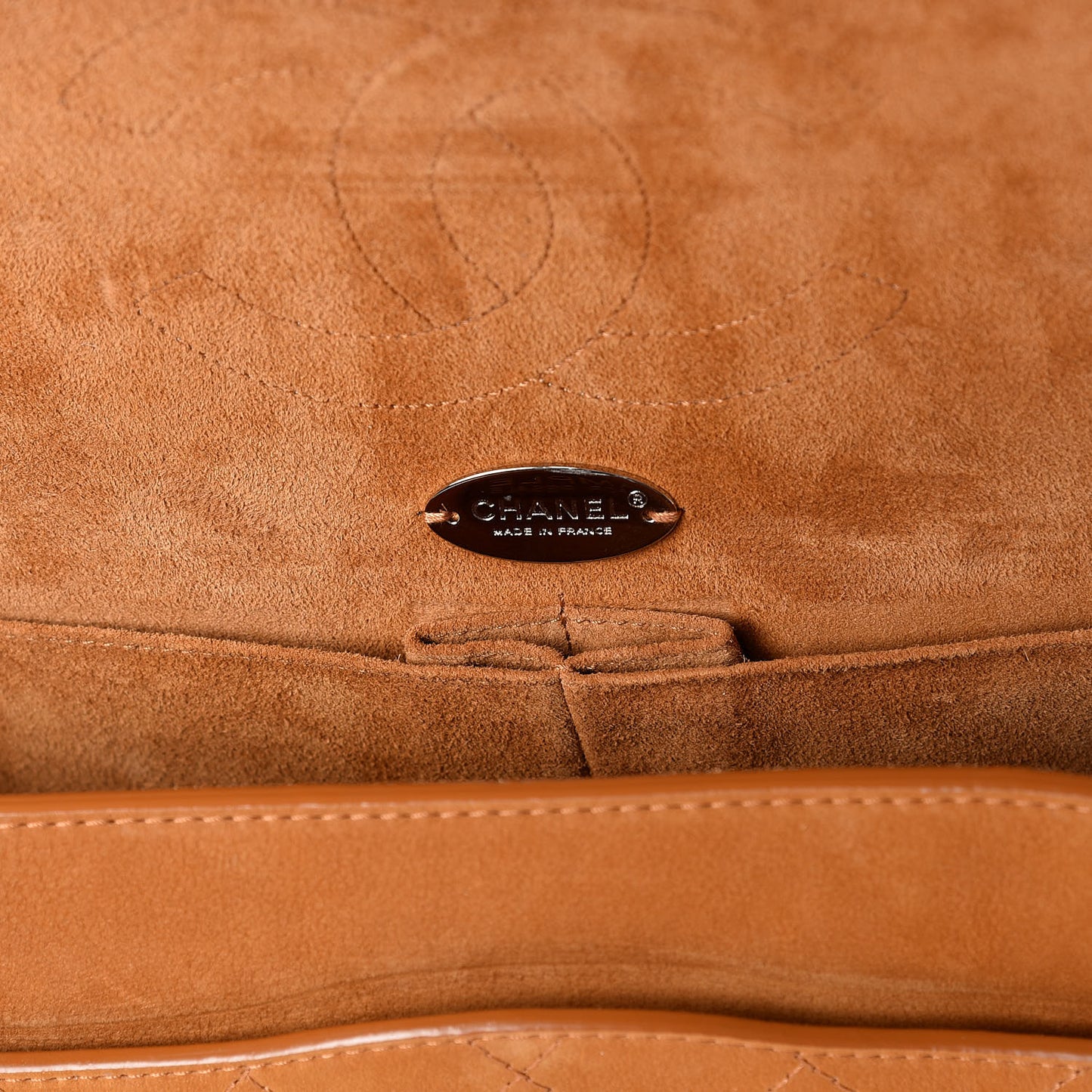 Nubuck Bull Jumbo Double Flap Camel