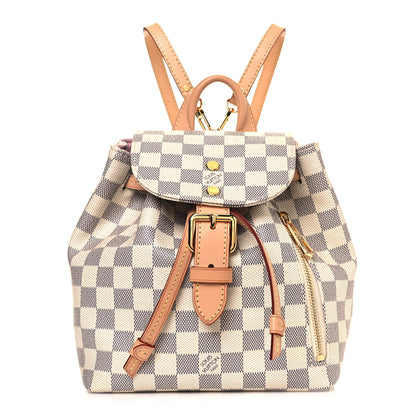Louis Vuitton Damier Azur Sperone BB Backpack 1 of 11