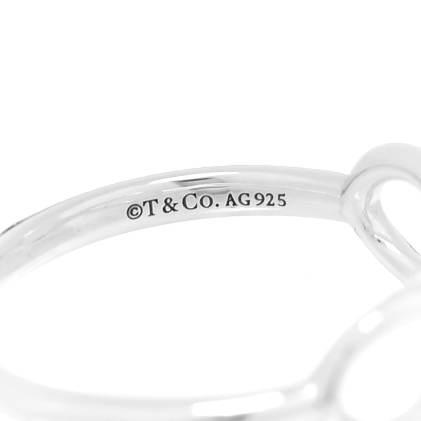 Sterling Silver Infinity Ring 53 6.25