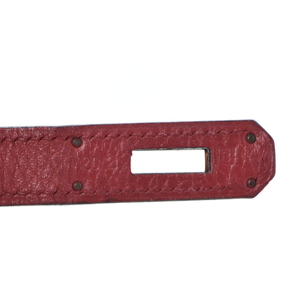 Hermes Ardennes Birkin 35 Rouge Vif 25 of 37