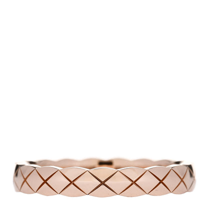 Chanel 18K Beige Gold Mini Coco Crush Ring 55 7.25 3 of 5