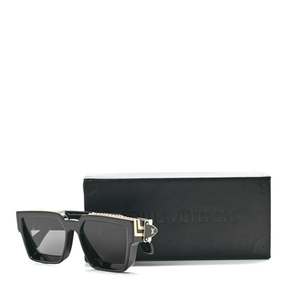 Louis Vuitton Acetate 1.1 Millionaires Sunglasses Z1165E Black 8 of 8
