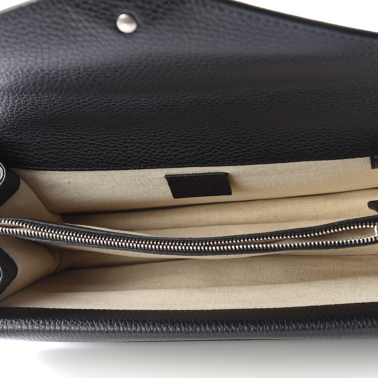 Gucci Pebbled Calfskin Small Dionysus Shoulder Bag Black 4 of 11