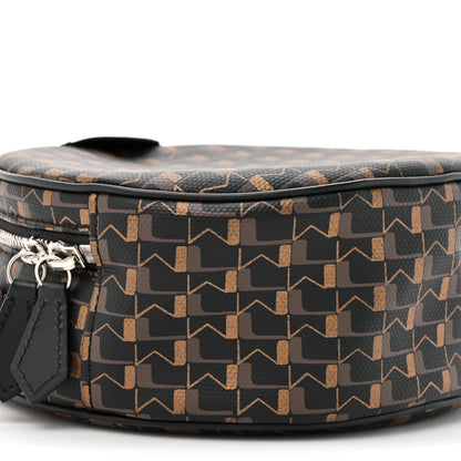 Moynat Canvas 1920 Oh! Small Yoyo Crossbody Bag Carbon Bronze Cognac 10 of 10