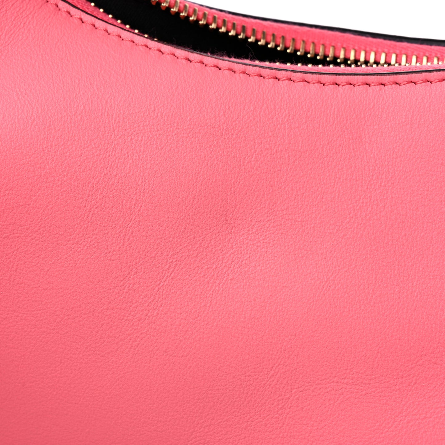 Vitello Grace Matte Small Fendigraphy Hobo Bag Pink Dalia